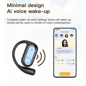 Android Compatible AI Translator Earbuds Real Time Accents Earbuds Charging Case - Bild 1 von 8