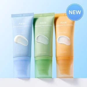 Protector solar ABIB 3 tipos (agua/suave/tonificado) 50 ml SPF50+ PA++++ K-Beauty - Imagen 1 de 4