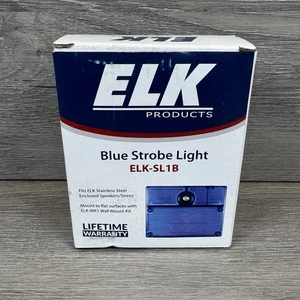 Elk SL1B Blue Lens Weather Resistant Strobe Light - Picture 1 of 3