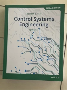 Control Systems Engineering EMEA 8th /Eighth Edition by Norman S. Nise - Picture 1 of 5
