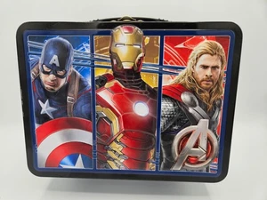 The Avengers Age of Ultron Marvel Tin Lunchbox Tote - Picture 1 of 5