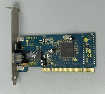 NETGEAR FA311 REV-A1 10/100 PCI Network Card  - Image 1 of 3