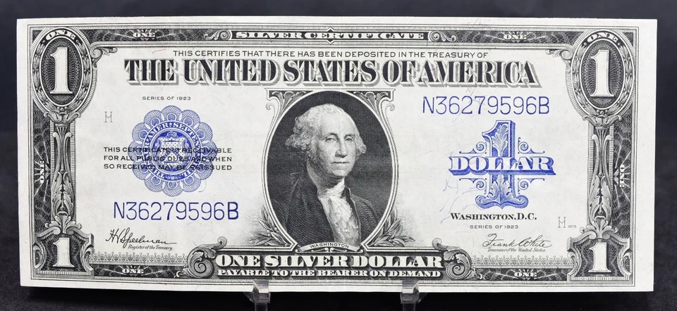 1923 Large Size $1 Silver Cert. XF (b228) - Image 1 of 2