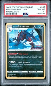 Hisuian Samurott SWSH207 Prerelease PSA 10 GEM MT POP 2 (Astral Radiance, 2022) - Picture 1 of 2