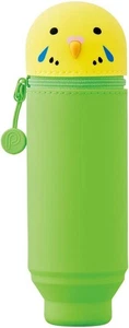 Estuche para bolígrafos con soporte LIHIT LAB Punilabo Budgerigar A7712-9 - Imagen 1 de 9