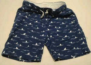 Crewcuts Boys Shark Print Cotton Shorts, Pull on Size 10 - Picture 1 of 6