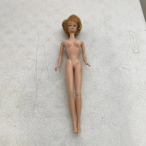 Vintage Mattel Blue Eyes Barbie 1958 Pat Pending Bendable Leg Mattel Doll Damage - Bild 1 von 9