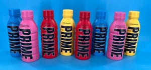 Lote/8 botellas de agua de metal PRIME - EXCELENTE  - Imagen 1 de 6