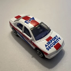 1994 Matchbox Airport Security Ford Mondeo Ghia 1/64 Diecast PL10 - Picture 1 of 3