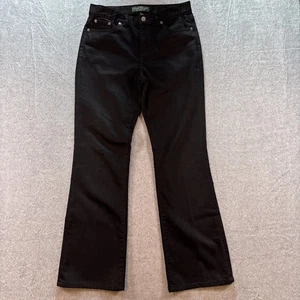 Lauren Jeans Co Ralph Lauren Classic Bootcut 6P Black - Picture 1 of 8