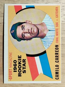 1960 Topps #121 Camilo Carreon RS RC (EX) - Picture 1 of 2