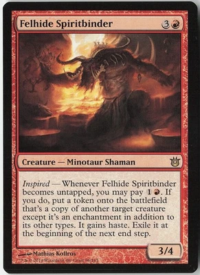 Felhide Spiritbinder 96 Rare Born of the Gods NM MTG - Image 1 of 2