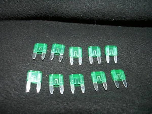 Nuevo 30 AMP MINI HOJA FUSIBLES PAQUETE DE DIEZ FIAT LANCIA - Imagen 1 de 1