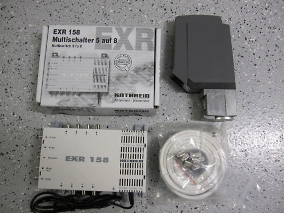 Kathrein Multischalter 5auf8,EXR 158+UAS 684   Neu /OVP - Bild 1 von 1