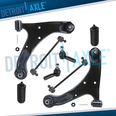 Front Lower Control Arm Outer Tie Rod Sway Bar for 2006-2013 Suzuki Grand Vitara - Image 1 of 4