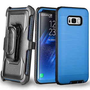 Armor Defender Protective Belt Clip Case Stand For Samsung Galaxy S8 S8 Plus - Picture 1 of 25