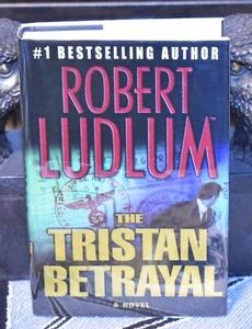THE TRISTAN BETRAYAL by Robert Ludlum 2003 1st Edition St Martin's Press HB/DJ - Picture 1 of 7