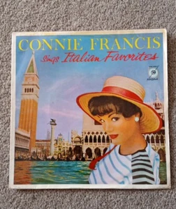 Connie Francis -  Sings Italian Favourites  7" Vinyl Ep Record  - Picture 1 of 4