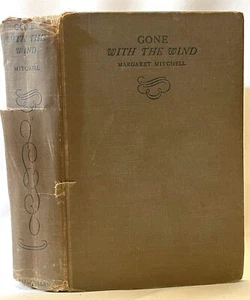 First Edition GONE WITH THE WIND August 1936 ~ MARGARET MITCHELL Civil War BOOK - Picture 1 of 5