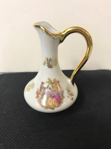 Limoges Porcelain Small Pitcher - Picture 1 of 8