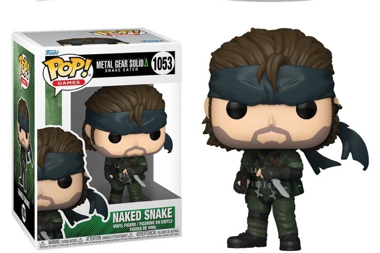 Metal Gear Solid Snake Eater Naked Snake #1053 Funko Pop! Foto 1 de 1