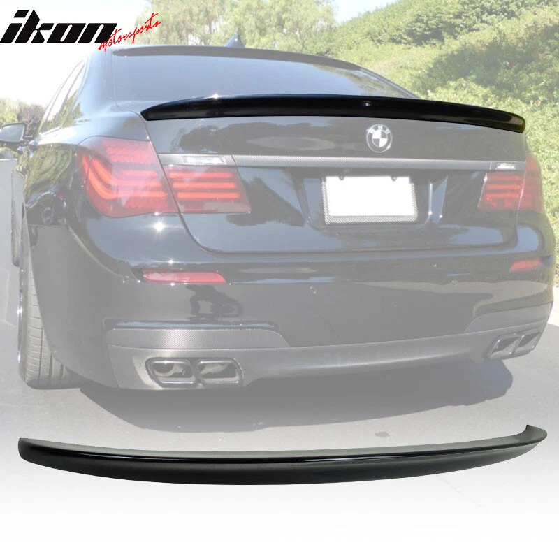Alerón trasero pintado #668 negro para BMW F01 serie 7 estilo aire acondicionado 09-15 Foto 1 de 4