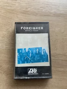 Used Vintage Foreigner Double Vision Cassette Tape 1978 - Picture 1 of 3