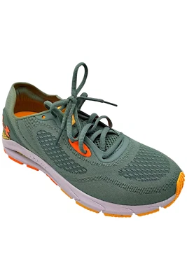 Under Armour Women's HOVR Sonic 5 Running Shoe Opal Green/Green/Orange - Image 1 of 3
