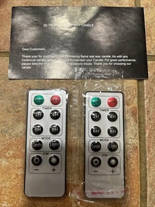 (2) Flameless Candle Remotes! - Picture 1 of 3