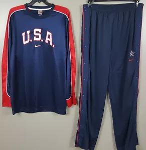 NIKE TEAM USA BASKETBALL DWIGHT HOWARD JUEGO OLÍMPICO USADO CAMISA + PANTS (TALLA 3XL) - Imagen 1 de 12