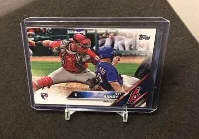 Jett Bandy Rookie 2016 Topps Update card US24 Los Angeles Angels RC - Image 1 of 2