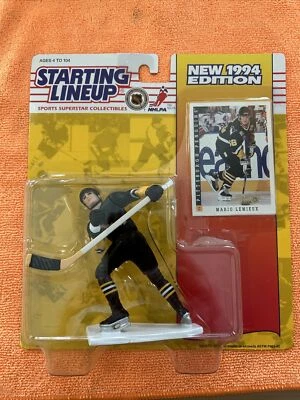 Figura de acción Mario Lemieux Pittsburgh Penguins 1994 alineación inicial nueva sellada Foto 1 de 4