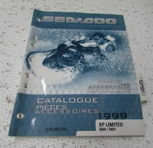 Genuine Sea Doo PWC Parts Catalog 1999 XP LTD FREE SHIPPING! - Picture 1 of 1