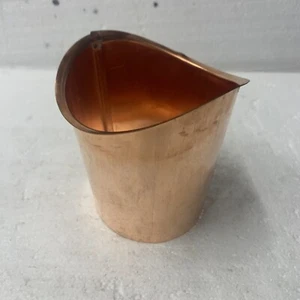 Bajante de cobre redondo de 4" para canalón medio redondo - Imagen 1 de 11