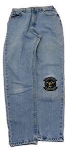 Vintage leichte Waschung Patchwork Lee Jeans Damengröße 12 M - Bild 1 von 7