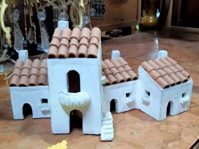 diorama case terracotta anni 80' - Immagine 1 di 4