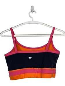 IVL Collective Sports Bra Size 8 Black Pink Orange - Picture 1 of 7