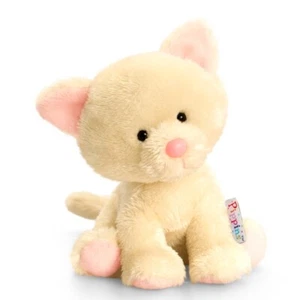 Keel soft toy pussy cat or grey mouse bear 6 inches Great gift