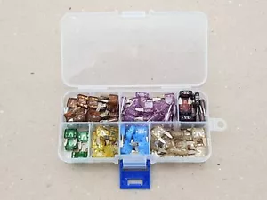 Caja de surtido Littelfuse Mini fusibles de vehículo 100 piezas, 32V, (3 - 30 A) - Imagen 1 de 2