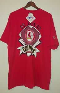 Vintage 90s Starter St. Louis Cardinals Large Red NWT 