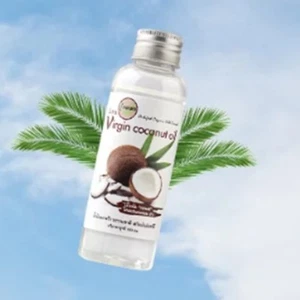 virgin coconut oil organic cold pressed 100% healthy skin hair massage 2 pcs - Picture 1 of 5