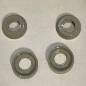 VW Bug Ghia Window Crank Buffer Grey Set of 4 113235AGY 113837235A Free Shipping - Picture 1 of 1