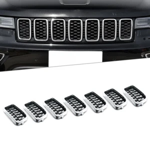 Front Grille Mesh Insert Cover Trim For Jeep Grand Cherokee 2017-2021 68317863AA - Picture 1 of 11