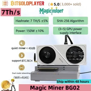 7Th/s Magic Miner BG02 ASIC Bitcoin Miner WiFi Crypto Solo Miner for BTC Mining - Picture 1 of 8