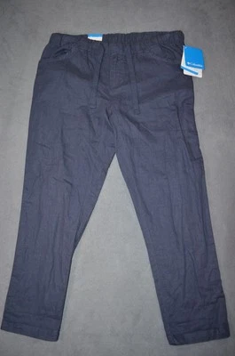 Columbia Oatka Garden Capri Pants Women's Size Medium Blue 27" Inseam New $50 - Image 1 of 4