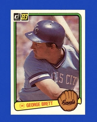 Donruss Set-Break 1983 #338 George Brett casi nuevo-como nuevo o mejor *GMCARDS* Foto 1 de 2