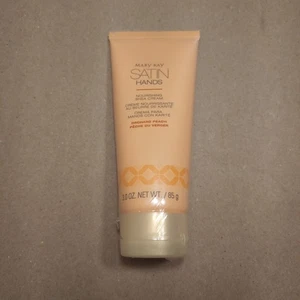 Mary Kay Satin Hands Peach Hand Cream Lotion 3 Oz New Sealed - Picture 1 of 4