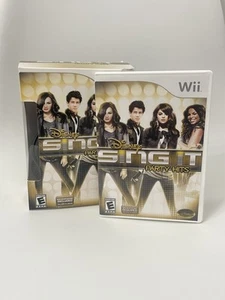 Nintendo Wii Disney Sing It Party Hits + Mikrofon - getestet & funktionsfähig - CIB - Bild 1 von 3