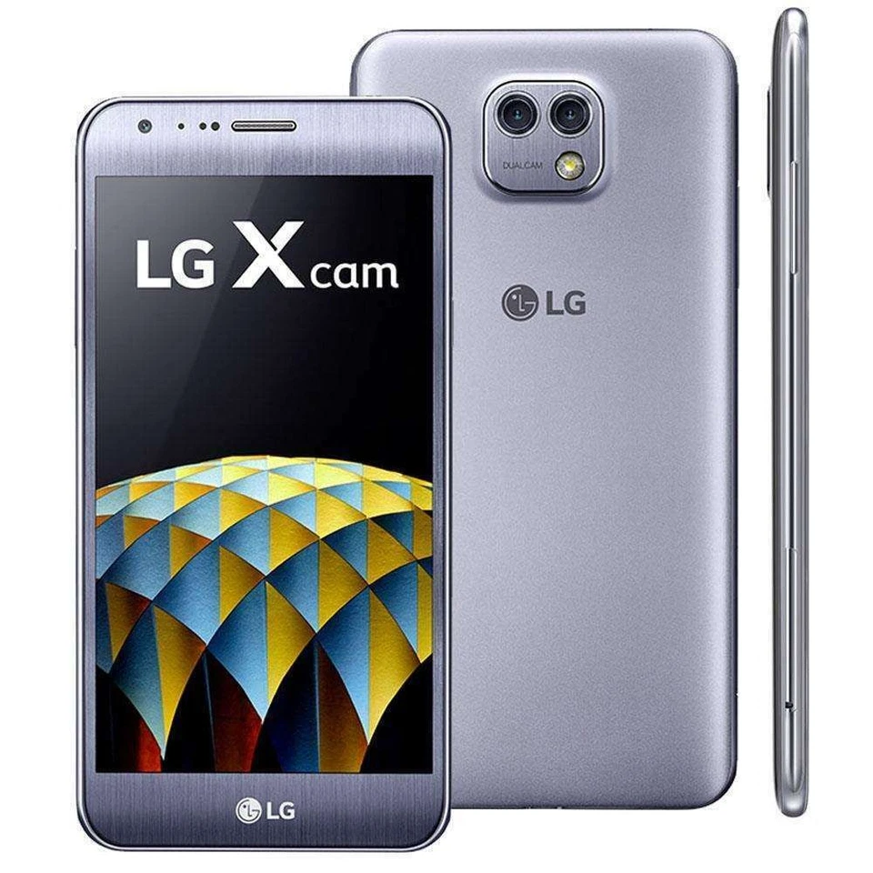 LG X cam K580 Titan Silver Silber Dual Kamera LTE NFC Android Smartphone NEU - Bild 1 von 1
