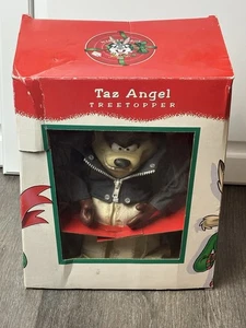 Vintage Taz Warner Bros. Tazmanischer Teufel Weihnachtsengel Baumspitze - Bild 1 von 15
